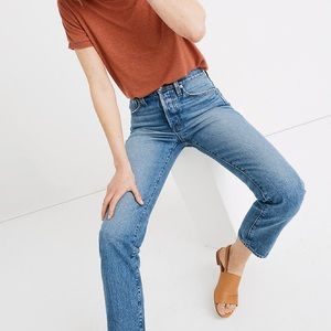 NWT Madewell Perfect Vintage Jean Im Cormie Wash